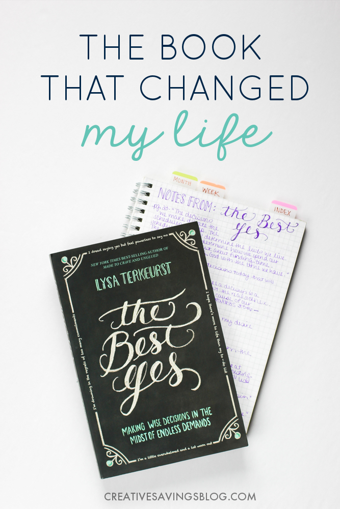 I just bought this book because I say YES to absolutely everything. It's almost impossible for me to say no! I clearly need help. This post was super encouraging, and I love how she's so careful about adding things to her schedule. I can only imagine this book will do exactly what she says it will—change my life! #sayingno #busy #overbooked #overwhelmed #thebestyesbook #lysaterkeurst #lifechangingbook