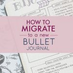 Wondering what to do when you run out of space in your Bullet Journal? This is THE BEST step by step guide for Bullet Journal migration. She breaks everything down so it's not overwhelming. I kicked my clunky planner to the curb a year ago and when I had to migrate I thought about going back... until this post showed me how to migrate my bullet journal! It's actually pretty easy!