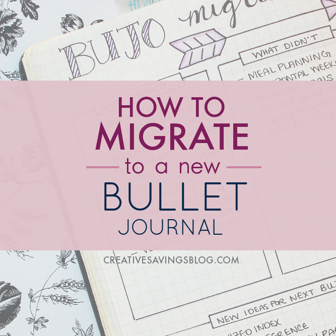 How to Migrate to a New Bullet Journal