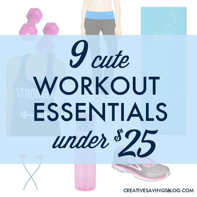 9 Cute Workout Essentials Under $25