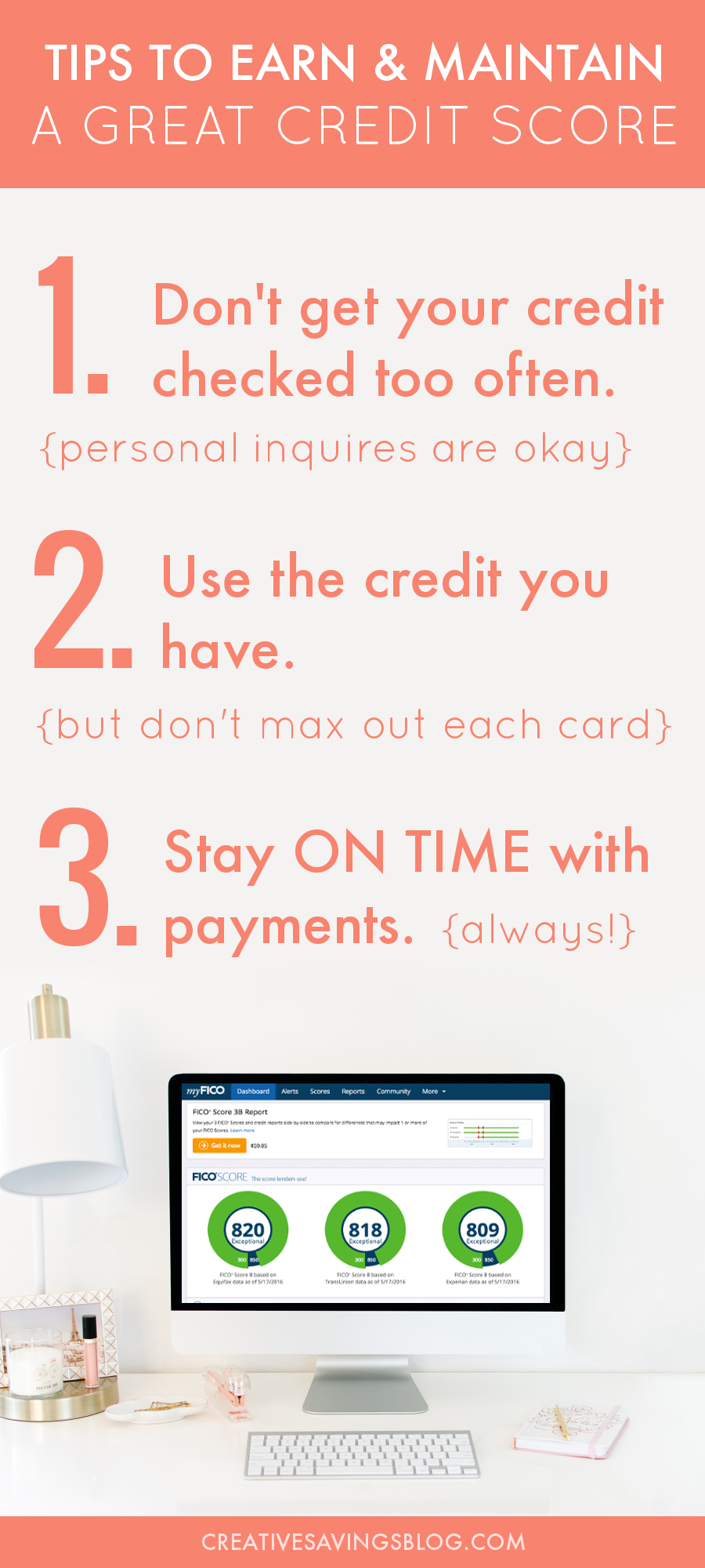 Confused about credit scores? These tried-and-true tips help you earn and maintain a great credit score for years to come!