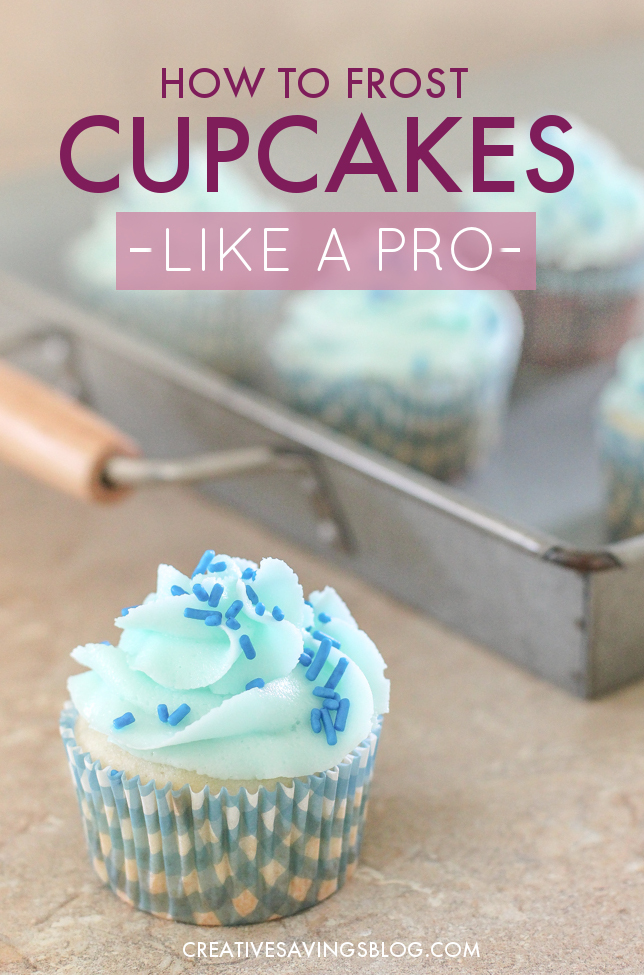These cupcakes look SO delicious! I can't believe how simple it is to create that pretty swirl. I'm totally doing this next time I make cupcakes for a birthday party or baby shower!