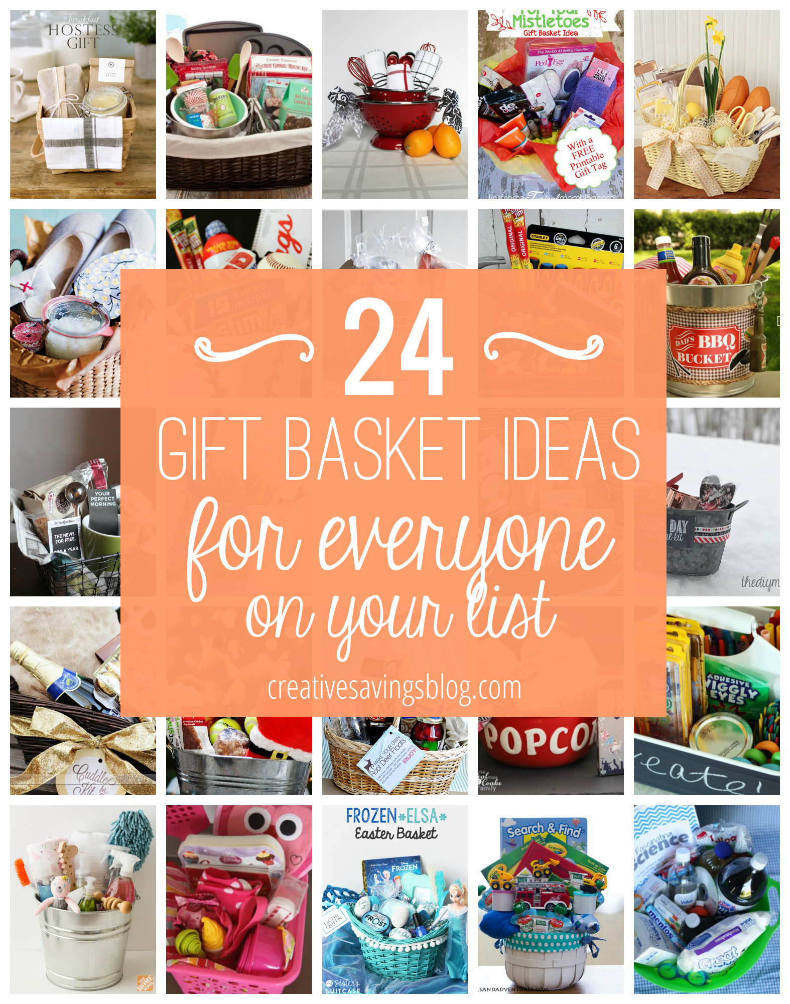 24 DIY Gift Basket Ideas