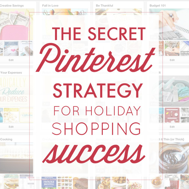 The Secret Pinterest Strategy for Holiday Shopping Success
