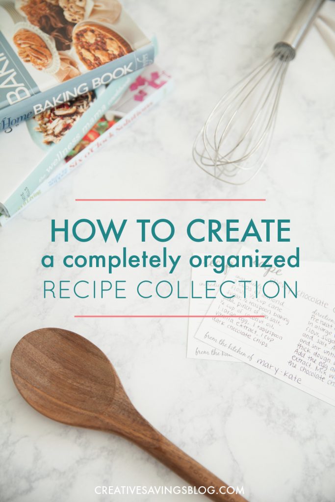The trick to keeping recipes organized is to find a system that works for you. These three methods are the most popular options out there, and turn your recipe clippings into a deliciously organized collection! #recipeorganization #howtoorganizerecipes #recipebook #recipebinder
