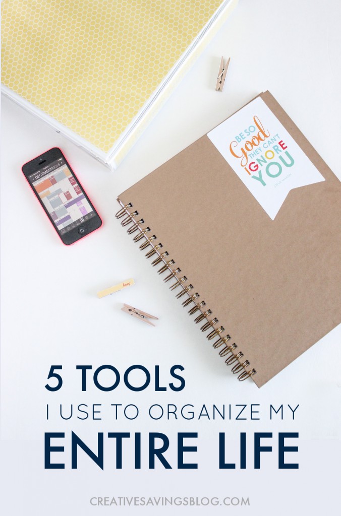 What if I told you the only thing standing between everyday chaos and a streamlined, well-organized life are FIVE organizational tools? Here's how to set attainable goals, stay on top of your to-do's, come in under budget, and keep your life on track and running smoothly. You'll never feel overwhelmed again! #productivity #productivitytools #productivityapps #lifehacks #productiveroutines