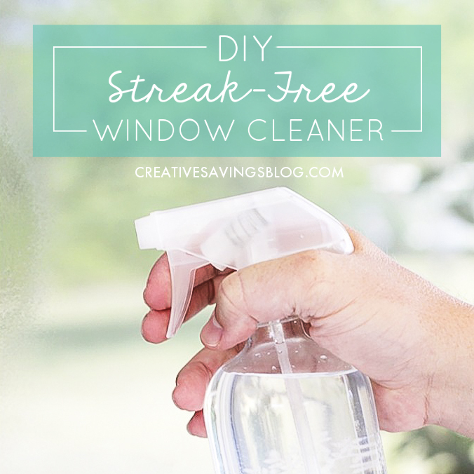 DIY Streak-Free Window Cleaner