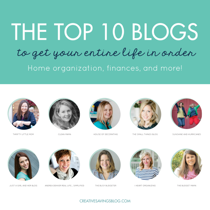 Need some new reading material? I'm revealing my top 10 favorite blogs that have me coming back week after week. The women running them are pretty much my heroes, and motivate me to become a better person every single day! If you love home organization, simple ways to be smart with money, or just general lifestyle tips, you're going to fall in love with these blogs too. #inspiringwomen #womentofollow #inspiringbloggers #amazingbloggers #bloggerstofollow
