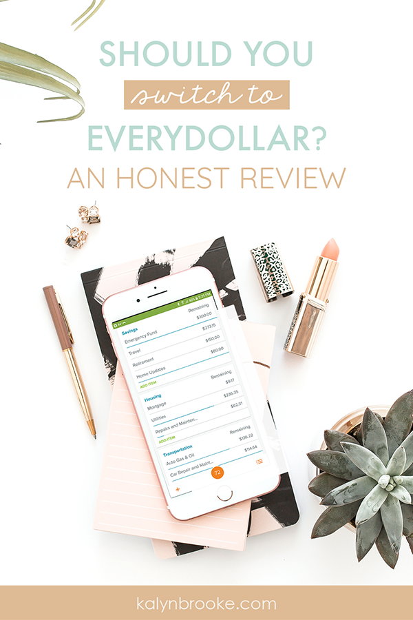 With so many budgeting apps to choose from, I couldn't figure out which one was best for my lifestyle. This comprehensive Everydollar app review was SUPER helpful! I've found that a lot of reviews are only over-positive or super-negative. I really like Kalyn's balanced approach. She lays out all the pros and cons of Everydollar. I also love that she gave a behind the scenes glimpse into her own budgeting system! #everydollarreview #budgetingapp #howtobudget #everydollar