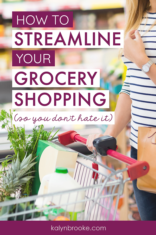 I HATE running errands and doing my weekly shopping. These grocery shopping tips helped me figure out how to make the most of my time by helping me plan efficiently with apps, save money without clipping coupons, and get in and out of the stores I visit as quickly as possible—and sometimes help me avoid them all together! #groceryshoppingtips #howtogroceryshop #grocerystoretips