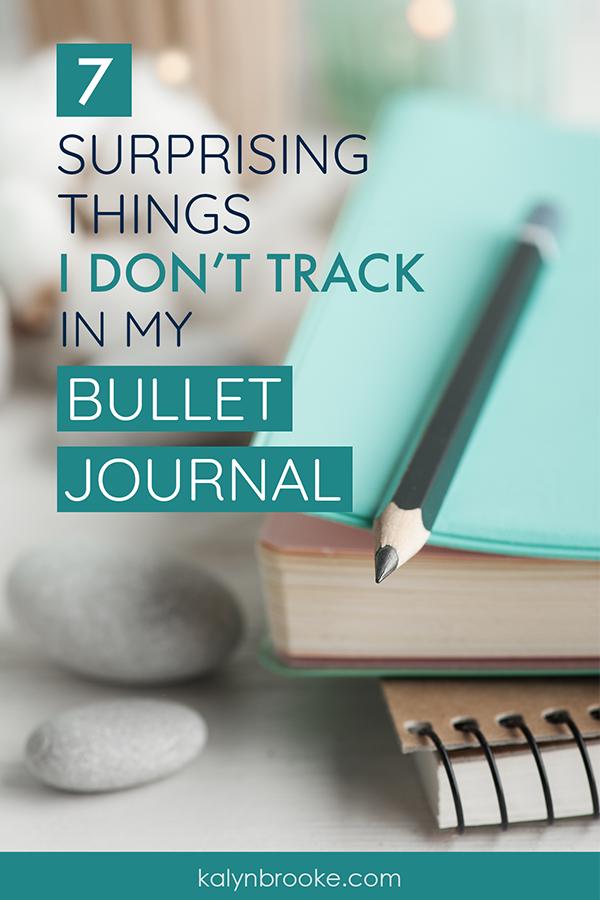 A bullet journal can organize everything in your life, IF you want it to. But does it excel at everything? Here are seven great examples of systems that might work even better than your #BuJo! #bulletjournal #bulletjournaling #productivity