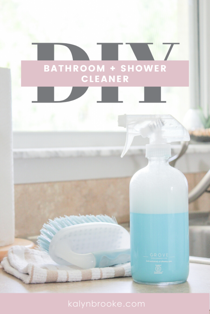 This DIY magical bathroom cleaner powers through soap scum in seconds, and turns one of the germiest areas of your home into a clean and sparkling space! With only two ingredients (dawn and white vinegar), and a powerful track record, you'll understand why it's called the best homemade shower cleaner EVER. 
