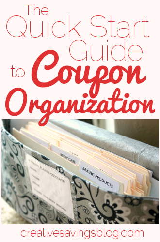 The Quick Start Guide to Coupon Organization