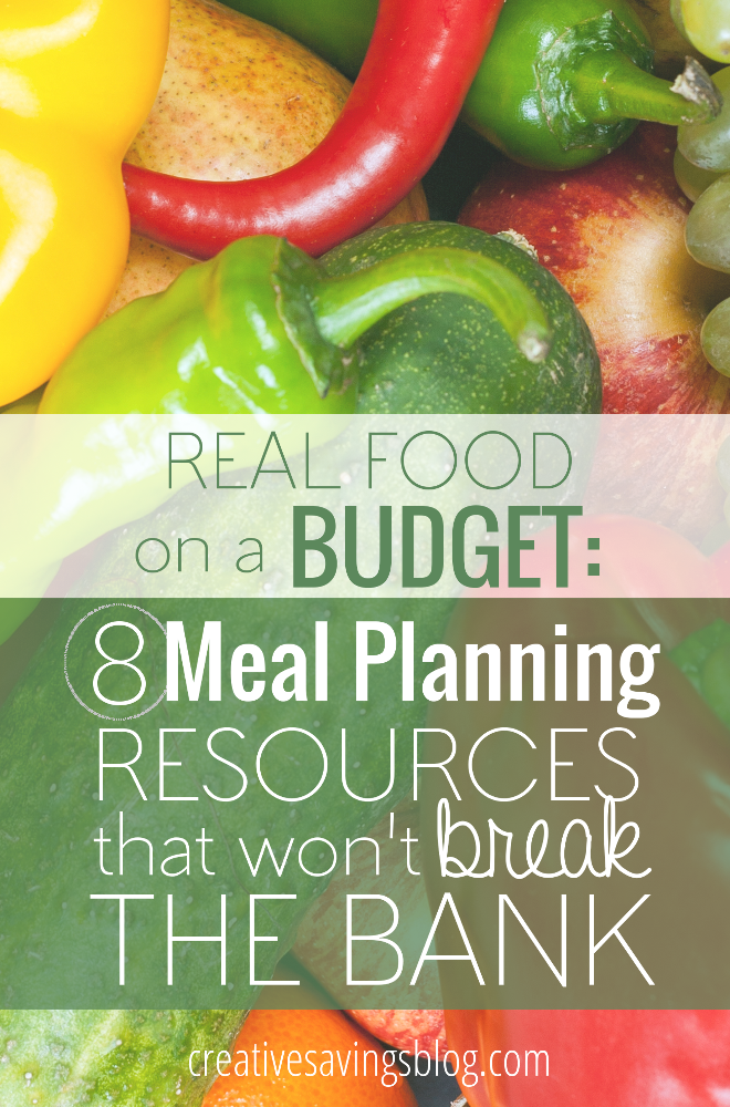 These 8 real food meal planning resources will teach you how to cook nutritious meals without breaking the bank!