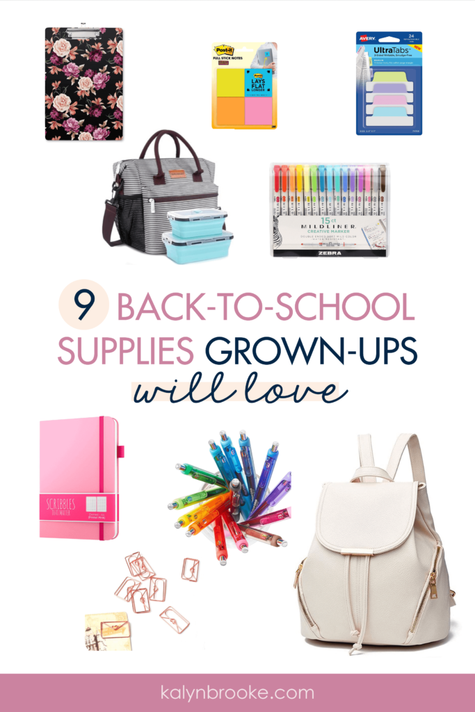 Back-to-school shopping is not my favorite thing -- unless I grab a few pick-me-ups just for me! I love this complete list of the neatest and best office supplies out there! I had no idea some of these products even existed!