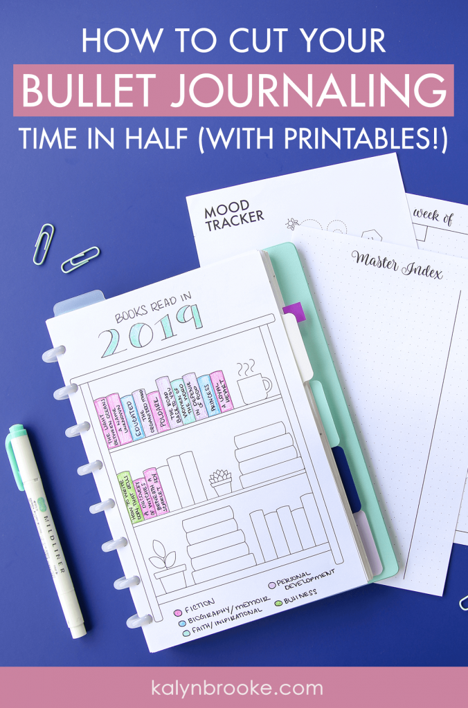 I've been wanting to try bullet journaling for years now but two things have held me back: I can't draw and I don't have the time to learn (much less the time to re-draw everything every day/week/month). But this changes everything! Not only are all these printables GORGEOUS, they're available to download from this library. Quick. Easy. Convenient. I'm a believer. #bulletjournaling #bulletjournalprintables #bulletjournalprintable