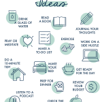 I'm not a morning person until 11am. But school drop-off demands I be up and at 'em early. So I made it a goal to develop a morning routine and commit to starting each day on MY terms. This list of 21 morning routine ideas was precisely what I needed to get me excited about a little me time in the mornings! #morningroutine #morningroutineideas #morningroutineformoms #easymorningroutine #bestmorningroutine