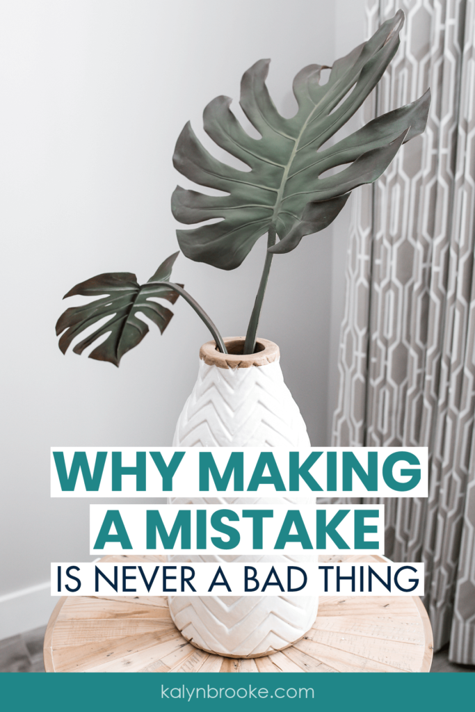 I've made a lot of mistakes in the past. Thankfully I've been able to use these helpful tips to let go of those mistakes, learn from them, and move forward instead of beating myself up!