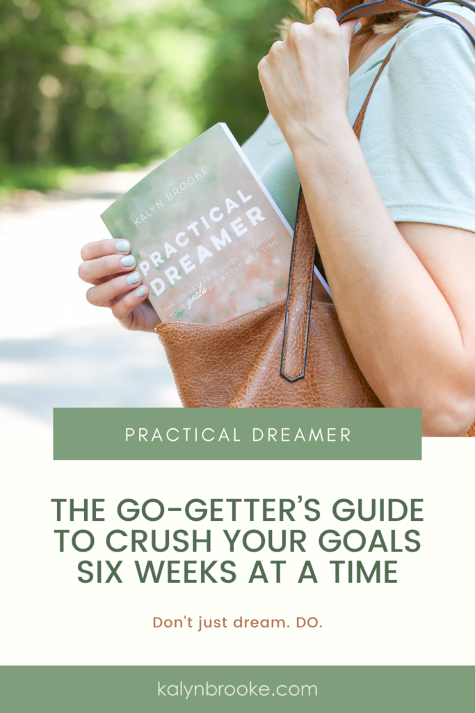 Through a unique blend of structure and flexibility, Practical Dreamer offers a fresh goal setting framework that will inspire you to create the life you’ve always wanted, starting in six short weeks. This book is written specifically to multi-passionate gals who set ALL THE GOALS at the beginning of the year, and then fizzle out by February because they’ve lost momentum or simply feel stuck. With this practical roadmap by your side, you’ll learn how to crush every goal from beginning to end and finally turn your dreams into something real.
