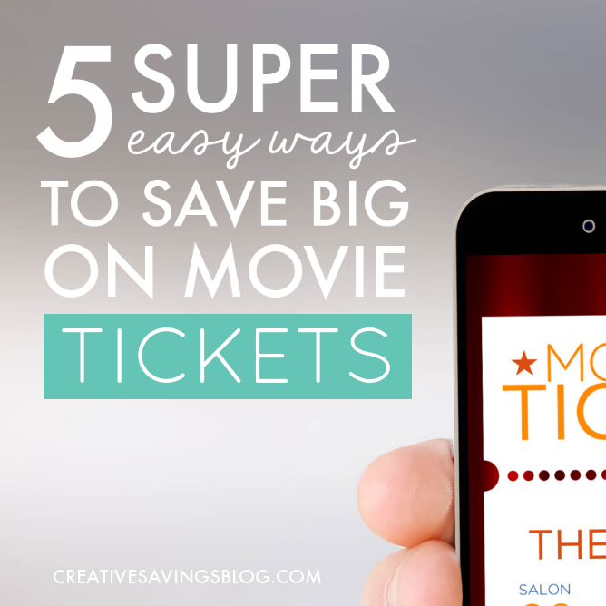 5 Super Easy Ways to Save Big on Movie Tickets