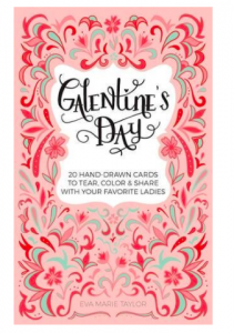 Pink Galentine's Day Card Book