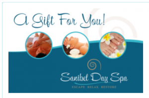 Sanibel Day Spa Gift Certificate
