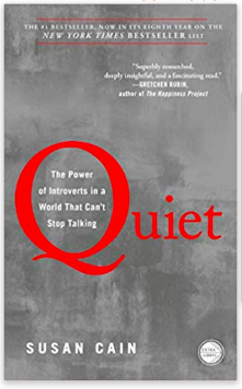the book Quiet by Susan Cain